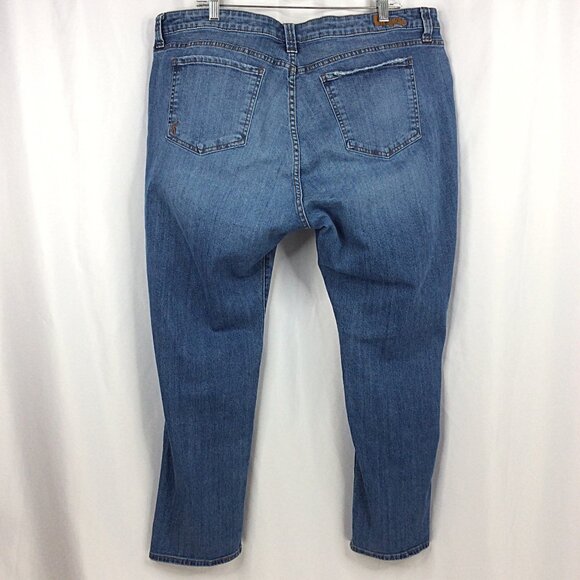Kut from the Kloth Katy Boyfriend Jeans Womens Plus Size 20W Stretch Distressed - Picture 2 of 7